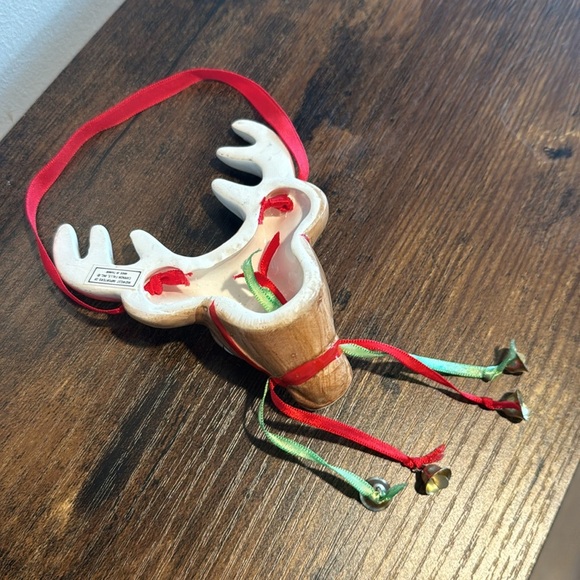 Vtg. MIDWEST IMPORTERS of CANNON FALLS Reindeer Ornament Christmas Holidays - Picture 4 of 7
